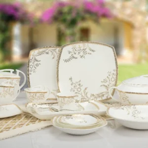 gold-flake-dinner-set